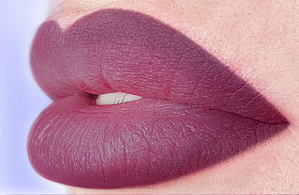 микс пурпурные губы