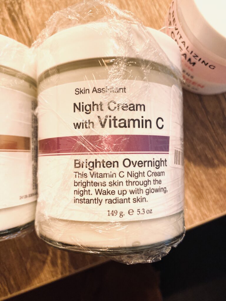 Night Cream with Vitamin C